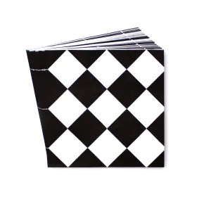 Black and White Checkered Napkins (20-pack)