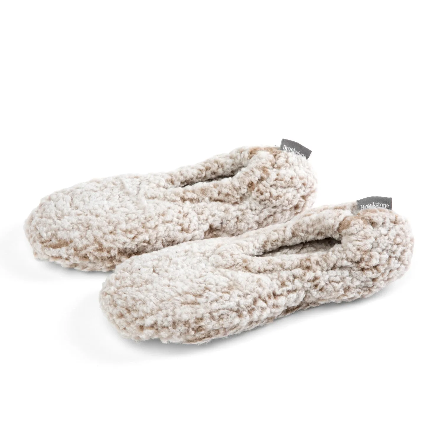 Brookstone Heather Sherpa Footie